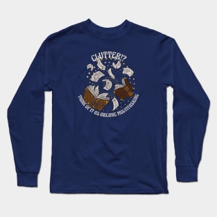 Wizards Arcane Clutter Long Sleeve T-Shirt